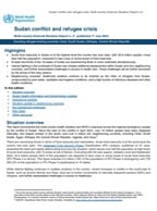 Sudan situation report