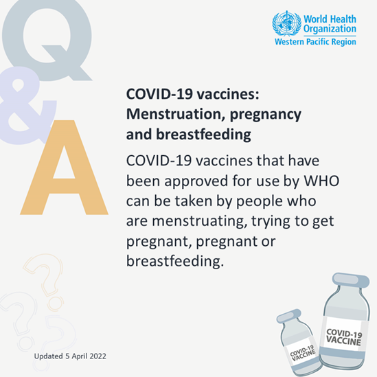COVID-19 vaccines and pregnancy graphic